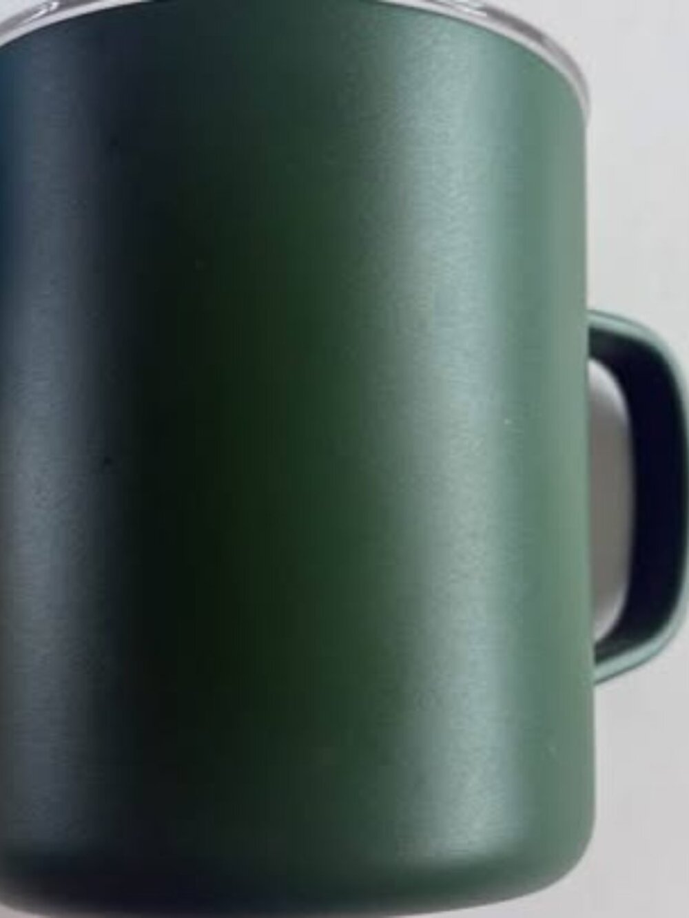 MUJI Green Thermos Mug with Lid